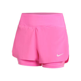 Vêtements De Running Nike Swift Dri-Fit Mid-Rise 3in 2in1 Shorts